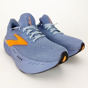 Brooks Glycerin Max Blue Orange Athletic Training Running Sneakers Shoes
